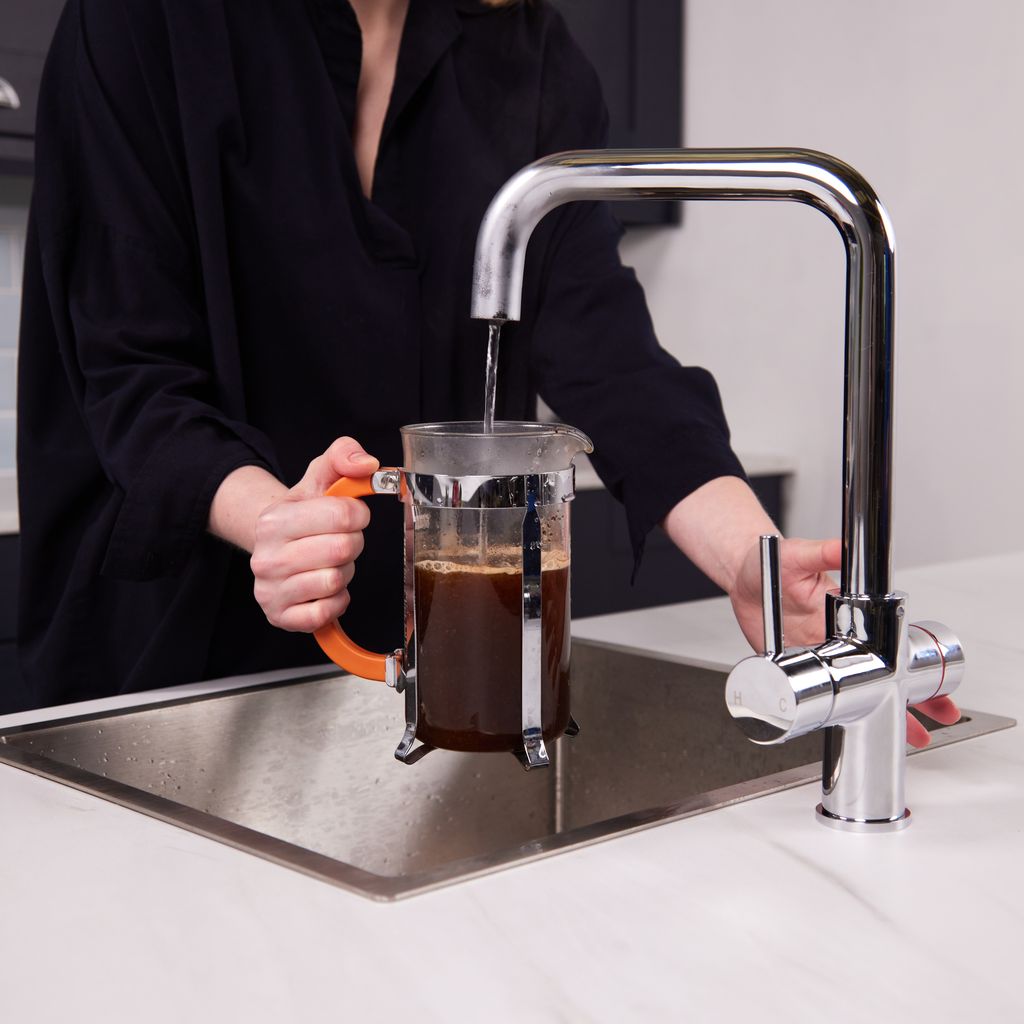 Kettle Flow 4-in-1 Boiling Water Tap – Matt Black Architectural Design