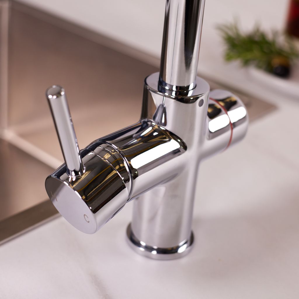 Kettle Flow 3-in-1 Instant Boiling Water Tap - Chrome