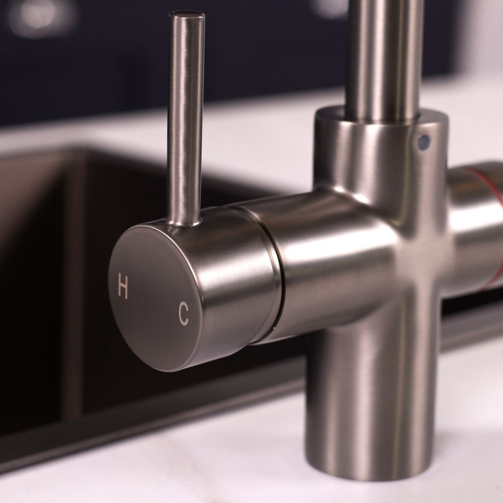 Kettle Flow 3-in-1 Instant Boiling Water Tap - Gun Metal