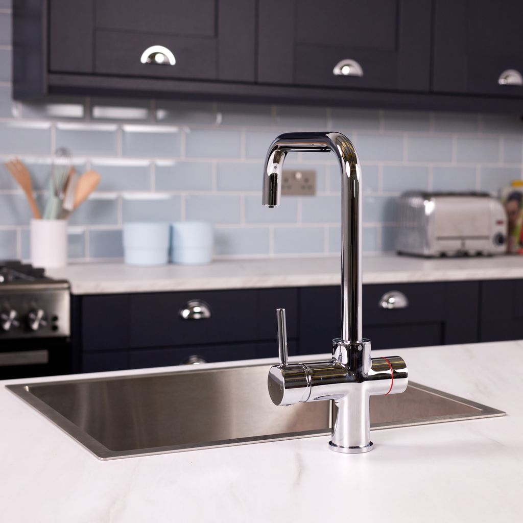 Kettle Flow 3-in-1 Instant Boiling Water Tap - Chrome