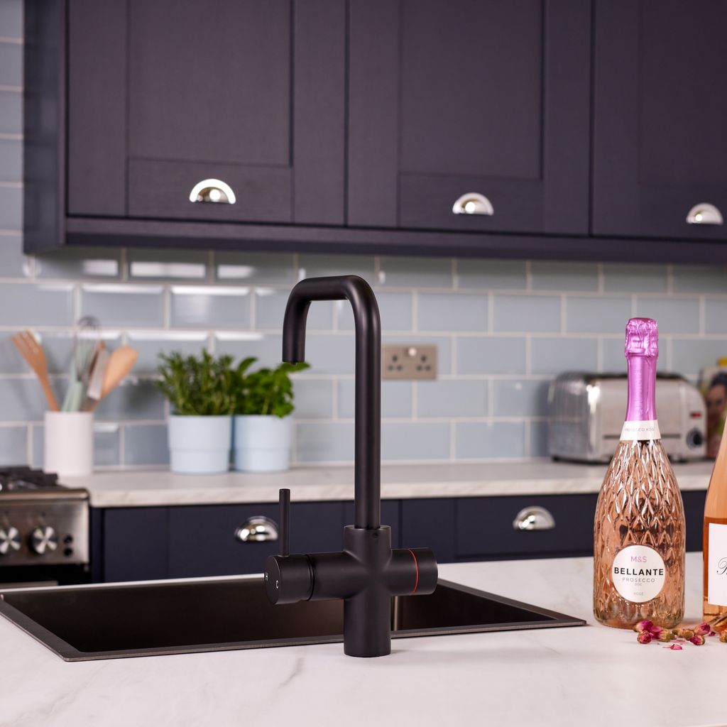 Kettle Flow 3-in-1 Instant Boiling Water Tap - Matt Black