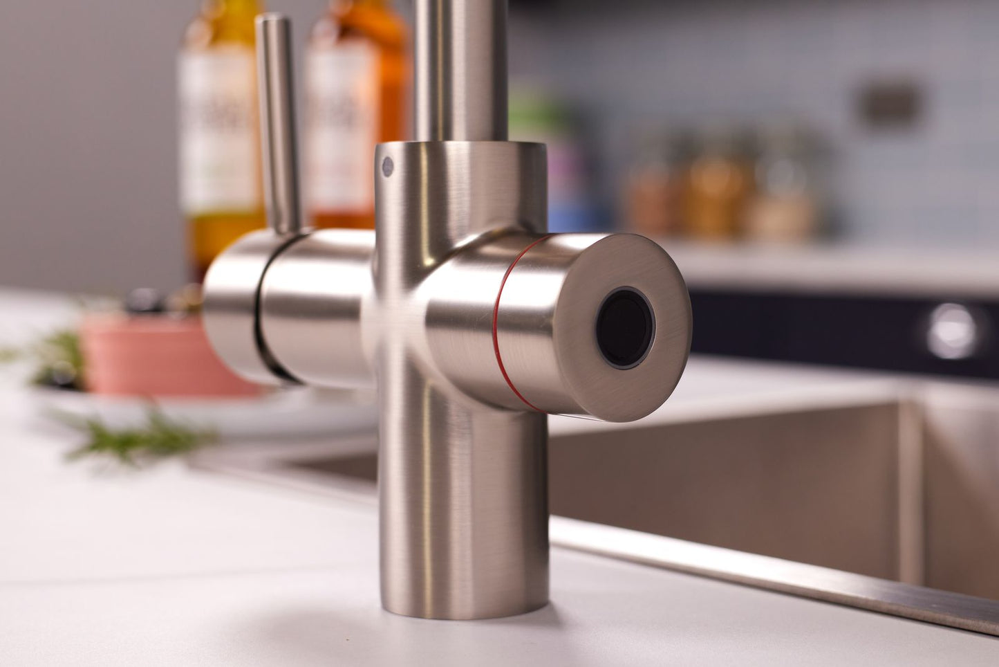 Kettle Flow 3-in-1 Instant Boiling Water Tap - Brushed Steel