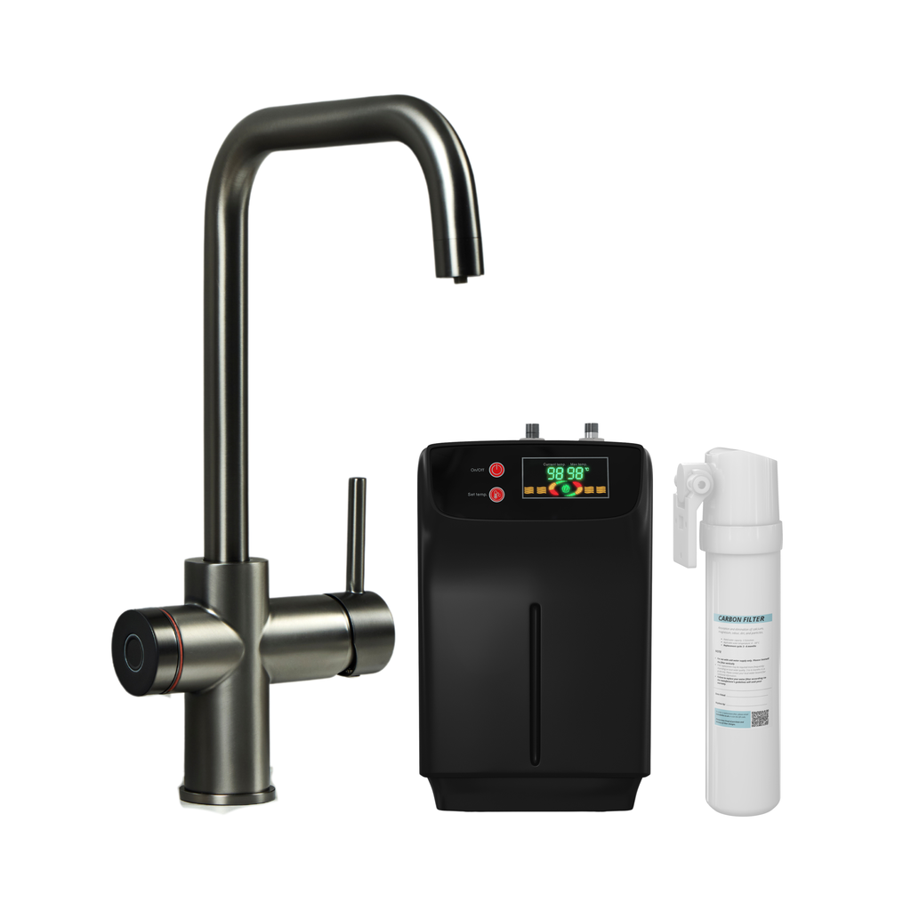 Kettle Flow 3-in-1 Instant Boiling Water Tap - Gun Metal